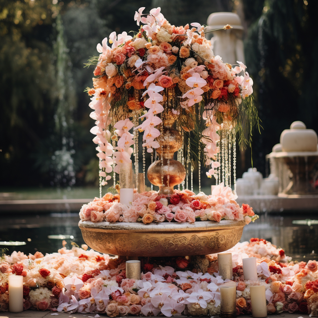 Luxury floral decoration, wedding decor ideas